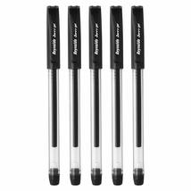 Reynolds Jiffy 0.5mm Needle Point Gel Pens Black Ink - Pack of 40 (Ship From Ind - £18.92 GBP