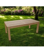 47&quot; Natural Solid Wood Outdoor Coffee Table - $1,497.48 CAD