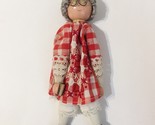 Doll red dress clothes pin  1  25 1 thumb155 crop