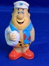 The Fred Flintstone Lifeguard Vinyl 4&quot; Figure 1990 Hanna Barbera Flintst... - £11.19 GBP