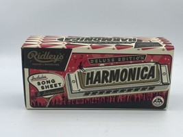 Ridley’s Deluxe Edition Harmonica with song sheet - $19.99
