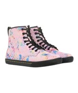 DR. MARTENS Boots Women&#39;s Bootie Size 6 Pink Sheridan Rainbow Suede Spring - £67.31 GBP