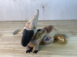 Swoop the Pterodactyl Beanie Baby Excellent Condition w/ hang tag protector - $7.45