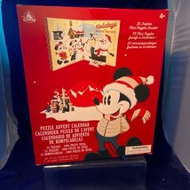 Disney Mickey Mouse &amp; Friends (25) Mini Puzzle Advent Calendar Christmas... - £45.98 GBP