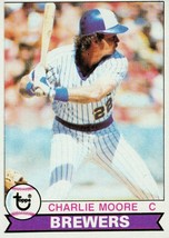 1979 Topps Charlie Moore 408 Brewers EXMT - £0.78 GBP