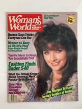 Woman&#39;s World Magazine June 17 1986 Morgan Brittany Begins at Home No Label - £9.27 GBP