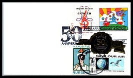 1988 US COVER 50th Anniversary A.C.G.I.H. San Francisco, CA B5 - £1.98 GBP