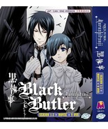 Anime DVD Black Butler - Kuroshitsuji Season 1 to 3+9 OVA English Version - $30.59