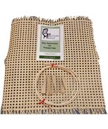 Pressed Cane Webbing Kit Has an 18&quot;x18&quot; Piece of 1/2&quot; Fine Open Cane Mes... - $80.67 CAD