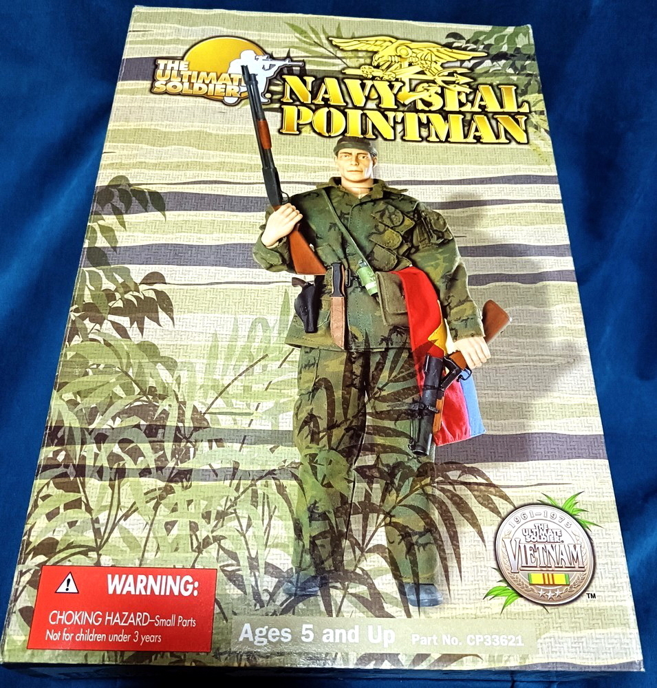 21st Century Toys: The Ultimate Soldier Vietnam U.S. Navy Seal Pointman - $45.00