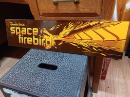 Rare Original  Space Firebird Arcade Video Game Marquee Header Gremlin S... - £38.82 GBP