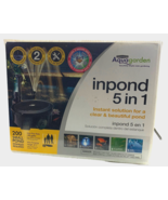 Pennington Aquagarden , Inpond 5 in 1, Pond &amp; Water Pump, Filter, UV Cla... - £107.58 GBP