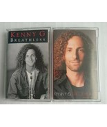 Kenny G Cassette Lot of 2 - Breathless &amp; Six of Hearts Arista Records - £9.37 GBP