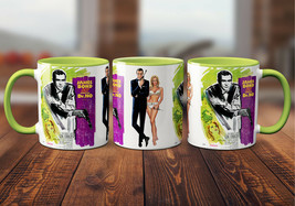 James Bond DR NO 1962 Belgian Movie Poster 11 oz Beverage Coffee Mug 16 Colors - £17.93 GBP