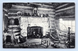 Joshua Miller&#39;s Residence State Park New Salem IL UNP CT Photo Cote Postcard M16 - £4.23 GBP