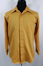 Stacy Adams Mens 15.5 Neck Long Sleeve Business Hidden Button Dress Shir... - £14.46 GBP