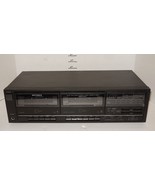 Optimus SCT-87 14-655 Dual Deck Cassette Tape Player/Recorder Dubbing Dolby - $1,883.95 MXN