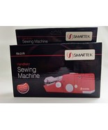 &#39; Vintage Smartek Red Handheld Sewing Machine in Sealed Original Package... - $187.20 MXN