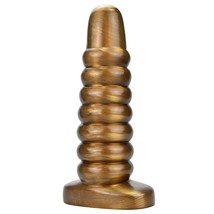 Anal Beads Butt Plug, Screw Design Anal Butt Plug G-Spot Stimulation Dildo With  - £25.85 GBP