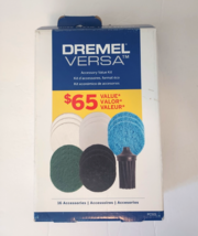 Dremel Versa 16-Piece Power Scrubber Pad Kit w/ Storage Bag PC501 Access... - $24.74