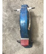 HONDA DREAM CA72/77  REAR FENDER  WITH LICENSE PLATE BRACKET & TAIL LIGHT - $95.00