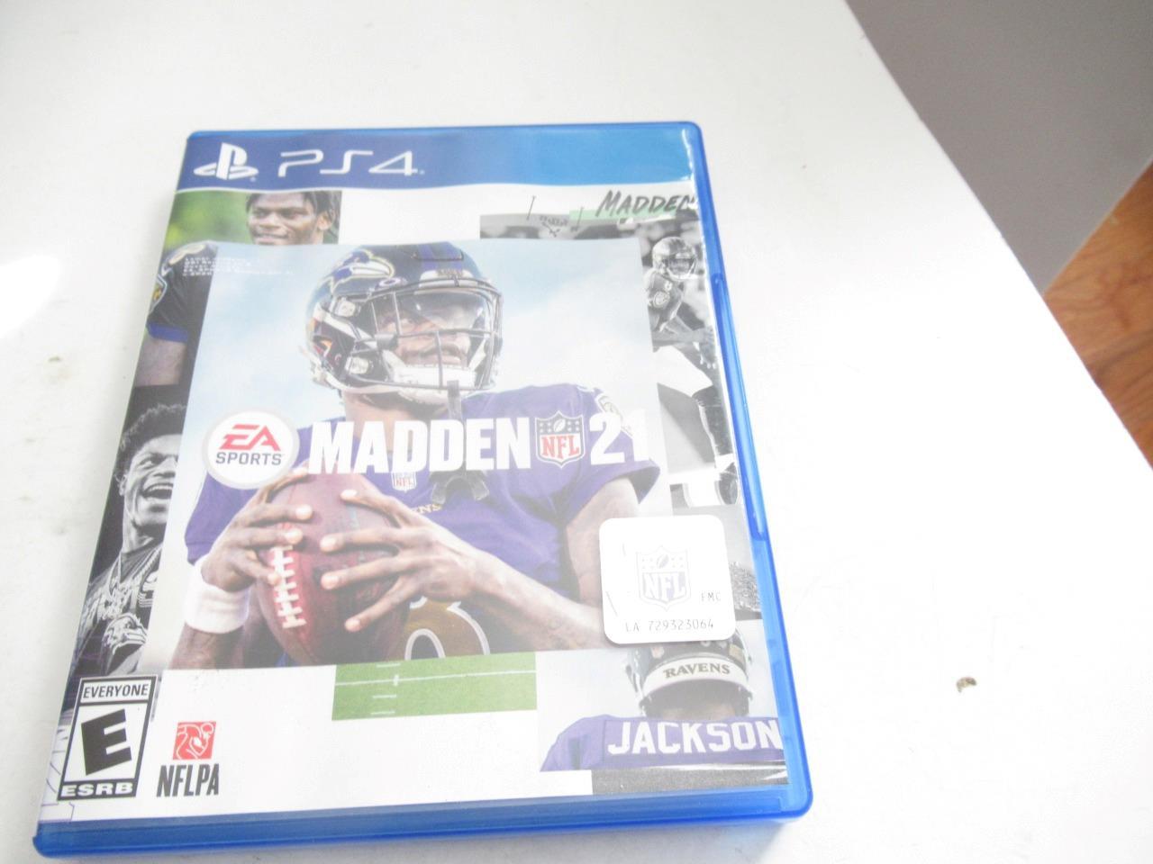 Primary image for PLAY STATION 4 VIDEO GAME- MADDEN NFL 21  - LN BXD- M23