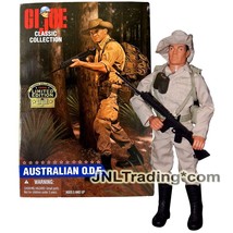 Year 1996 G.I. JOE Classic Collection 12&quot; Soldier Figure Brunette AUSTRALIAN ODF - £86.49 GBP