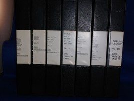 CARL KRIEGSKOTTE Set of 7 Documentaries from 1980&#39;s VHS Tapes - £138.48 GBP