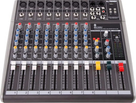 CMX Audio MCX8U Professional 8-Ch Mixing Console; 99/24 Bits 16 DSP Proc... - £298.06 GBP