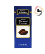 12x Packs Spice Supreme Imitation Almond Flavor Extract | 2oz | Fast Shi... - $36.78
