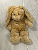 Just Friends Sesil 1999 plush bunny rabbit tan beige beanbag stuffed animal vtg - £10.48 GBP