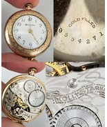 Hampden Molly Stark pocket watch pendant 10k 14k GOLD filled case womens... - $126.12 CAD