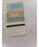 Vintage Credit Cards Montgomery Ward  1960&#39;s 1980&#39;s Lot of 3 - $27.77 CAD