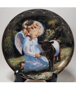 Vintage Bradford Exchange Porcelain Plate An Angel Caring Collectable Gr... - £15.58 GBP