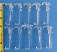 Qty 10 of 2 1/2 Inch  Valance Clips Faux &amp; Wood Horizontal Blinds Parts ... - £8.38 GBP