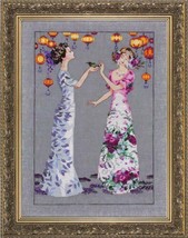 Sale! Complete Xstitch Kit "The Garden Party MD140" By Mirabilia - $64.34