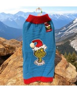 The Grinch Dr. Seuss Holiday Sweater Pet Christmas Halloween Dog Costume XL - $17.58 CAD