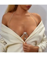 New Trendy Butterfly Pendant Bra Bracket Jewelry Chain Rhinestones Body ... - £21.54 GBP