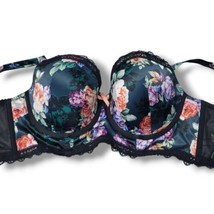 City Chic Boudoir Bra Size 40C City Chic Bra Underwire Bra Floral Lace Trim Mesh - $39.59