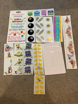 Sticker Lot 13 Sticker Strips Mrs. Grossman&#39;s Sticker Club Variations NE... - $20.36