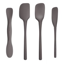 Tovolo All Silicone Tool Set, Charcoal - Set of 4 - £31.37 GBP