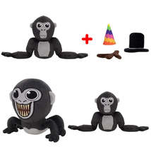 Gorilla Tag Monke Plush Toy With 2 Hats Soft Stuffed Cartoon Anime Home ... - £3.81 GBP+