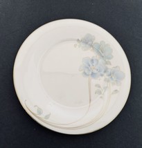 Noritake Fine China from Japan Blue &amp; Gold Pattern Salad Plate #7703 Gold Trim - £11.84 GBP