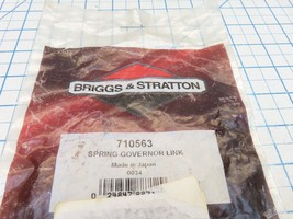 Briggs &amp; Stratton 710563 Governor Spring Factory Sealed - £12.94 GBP