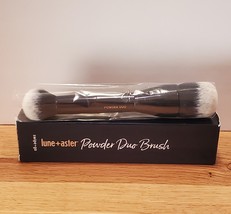 Lune+Aster Powder Duo Brush Boxed With Plastic Shield - £20.60 GBP