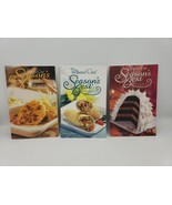 3 Pampered Chef Cookbook  Season&#39;s Recipes Fall Winter Summer 2004 2005 - $12.89 CAD