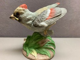 Vintage Boehm Porcelain Baby Cardinal Figurine 400-57 Made In Usa - £59.33 GBP