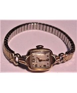 Vtg Hamilton Swiss 14KGF Hand Wind Ladies 17J Watch - £102.74 GBP