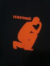 NWOT - TEBOWING Image &amp; Definition Adult 2XL Double-Sided Short Sleeve Tee - £15.73 GBP