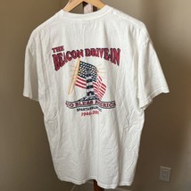 Beacon Drive-In Spartanburg, SC Men’s T Shirt White Hanes Beefy-T Men&#39;s Large - £11.89 GBP